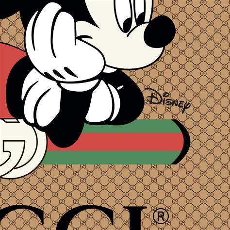 Gucci mickey mouse print